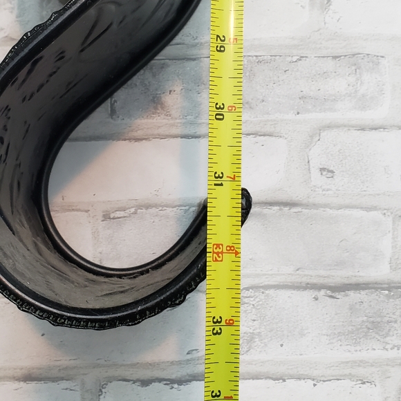 Artistic 5-Bottle Wave Wall-Mount Wine Rack - Brown/Green - Picture 9 of 9